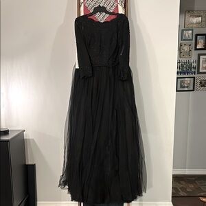 CLEARANCE SALE: NWT Azazie Black Evening Gown-Size 16